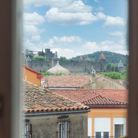 Le Boheme - Netflix - Wifi - Vue Sur La Cite Medievale Et Les Toits Apartment Carcassone Exterior photo